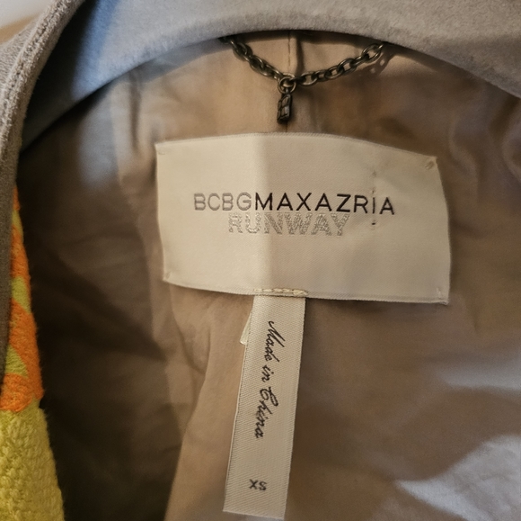 BCBGMaxazria Limited Edition Runway Moto Jacket size XS - Picture 9 of 11